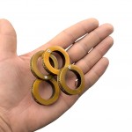 Bakır Renk Katlanabilir 4 Parmak ve Yüzük Muşta