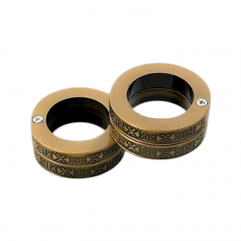 Bakır Renk Katlanabilir 4 Parmak ve Yüzük Muşta