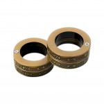 Bakır Renk Katlanabilir 4 Parmak ve Yüzük Muşta