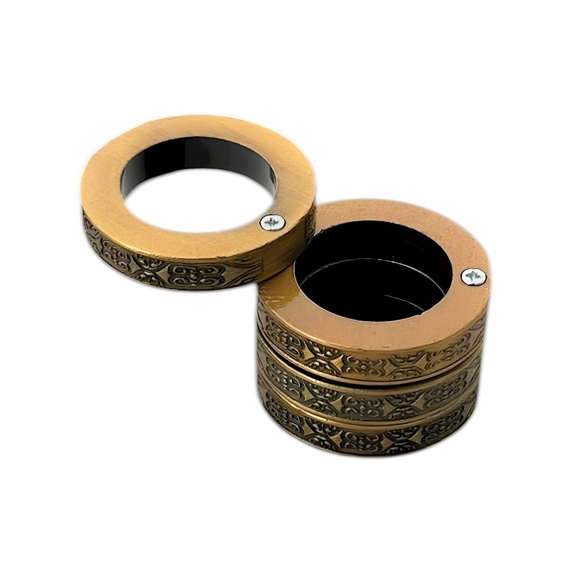 Bakır Renk Katlanabilir 4 Parmak ve Yüzük Muşta