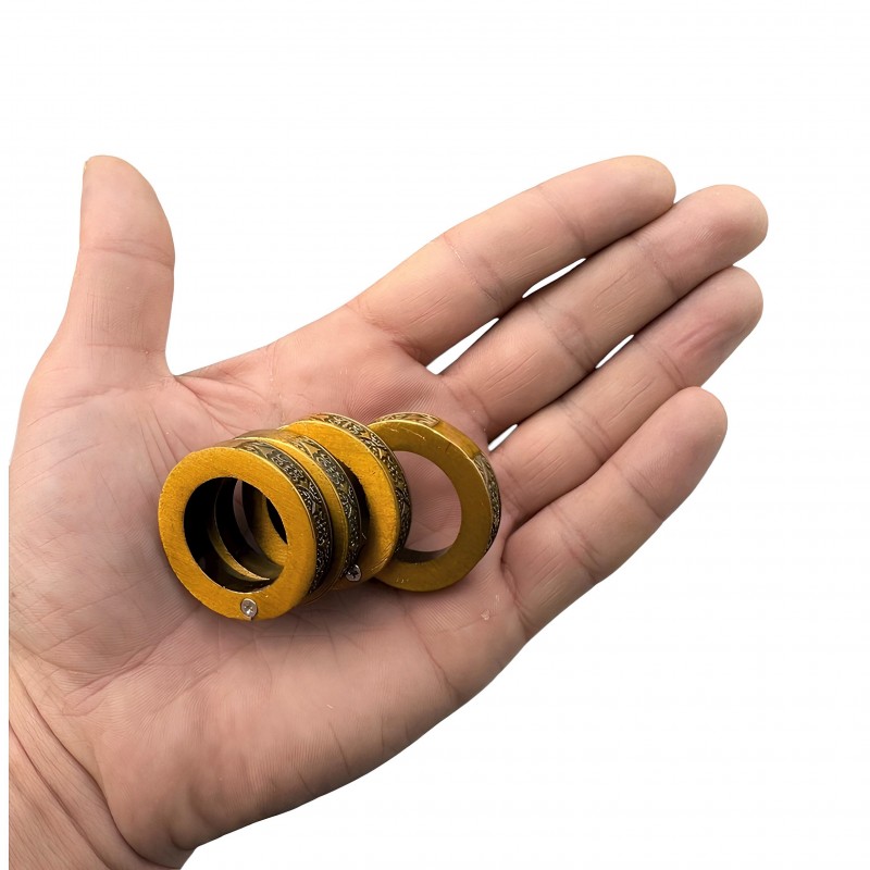 Bakır Renk Katlanabilir 4 Parmak ve Yüzük Muşta