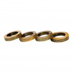 Bakır Renk Katlanabilir 4 Parmak ve Yüzük Muşta