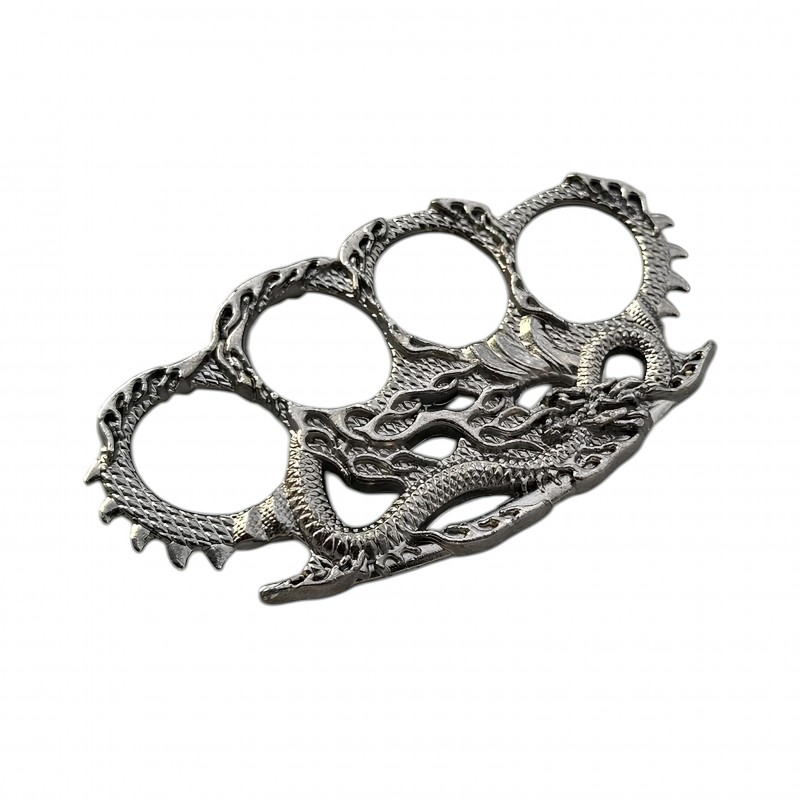 Gri ejderha işlemeli metal muşta – kalitelial.com