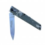 Leverletto Otomatik Bıçak - Bill DeShivs & AKC İtalya İş Birliği | Dijital Kamuflaj Desen