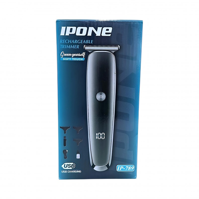 iPhone IP-789 sakal tıraş makinesi tüm aksesuarları ile birlikte