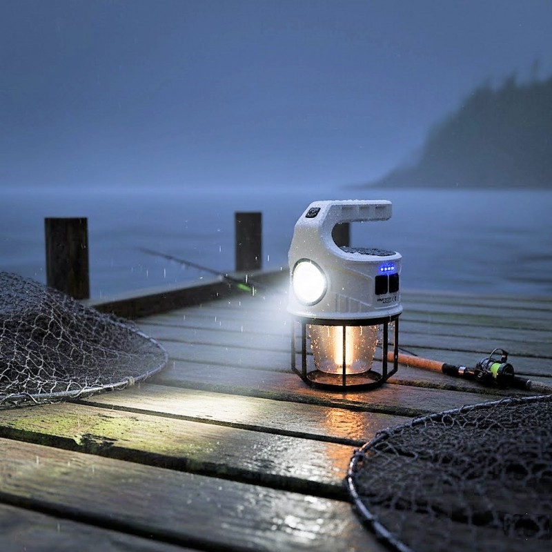 Çadır İçi Aydınlatma ve Çadır Lambası Powerdex PD-3535 Çok Fonksiyonlu