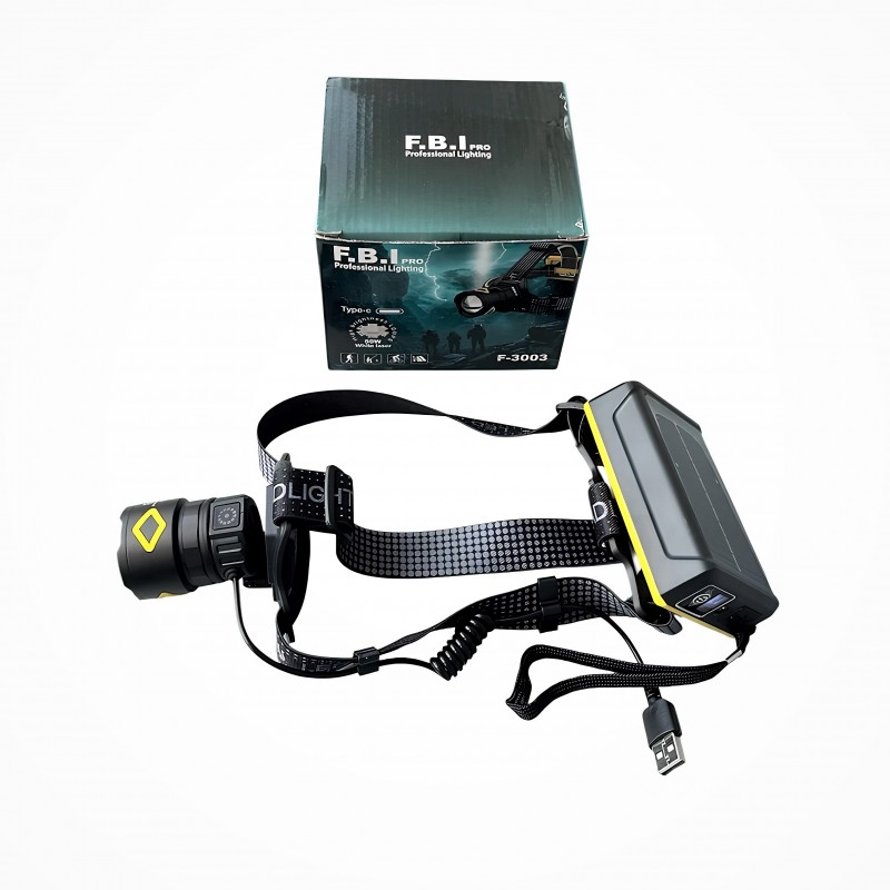 Profesyonel Kafa Feneri F.B.I PRO F-3003 Ucuz Kafa Lambası