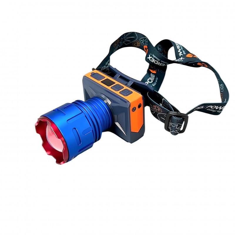 Powerdex PD-2172 Professional Zoomlu Şarjlı Kafa Feneri kalitelial.com