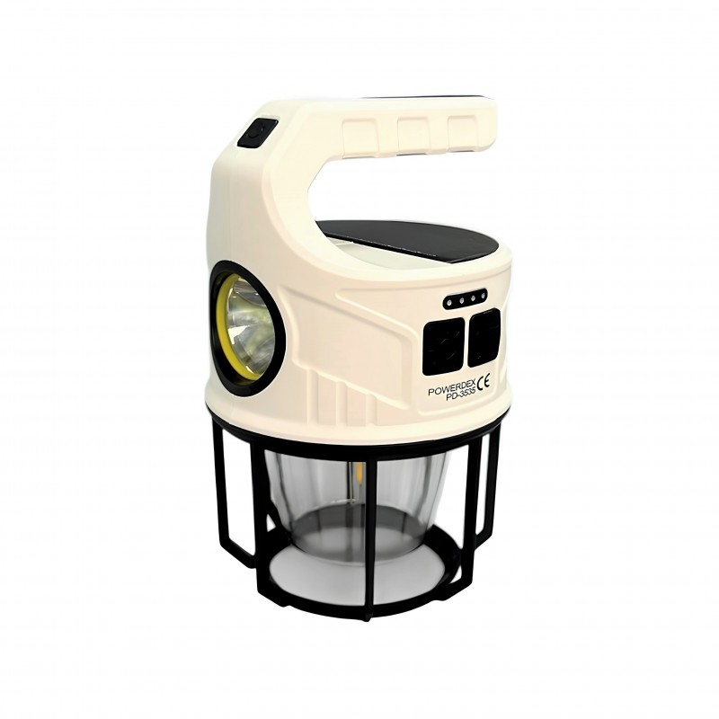 Powerdex PD-3535 Solar Şarjlı Kamp ve Balıkçı Lambası kalitelial.com