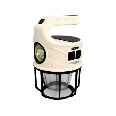Powerdex PD-3535 Solar Şarjlı Kamp ve Balıkçı Lambası: SOS Işıklı Çok Fonksiyonlu El Feneri