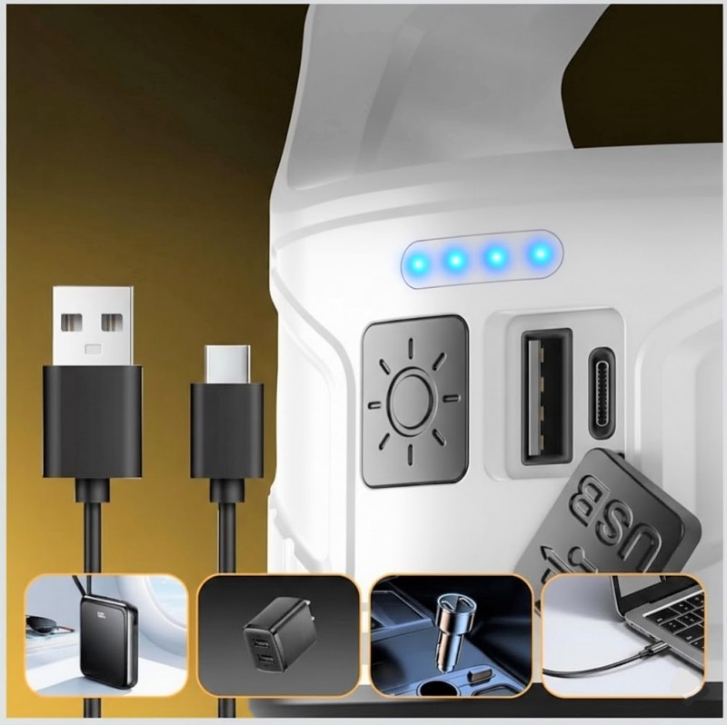 Kamp Feneri Güneş Enerjili Powerdex PD-3535 Kapıda Ödeme