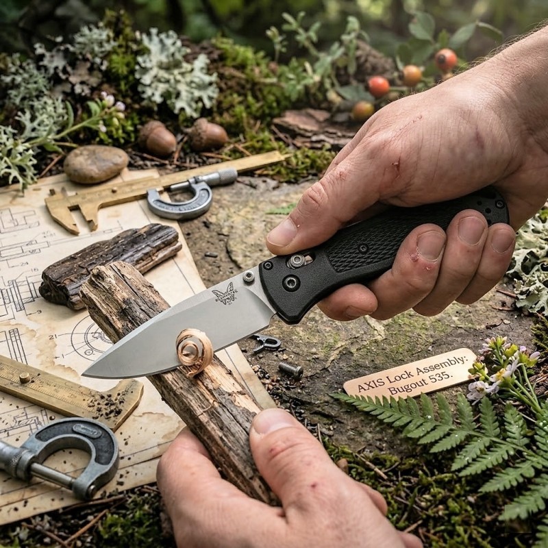 Profesyonel Taktik Çakı Modelleri Benchmade 535 Bugout