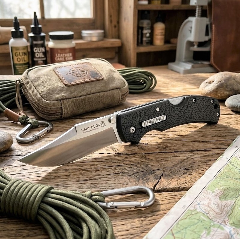 Kamp Malzemeleri ve Outdoor Ekipman Haps Bugs Katlanır Çakı