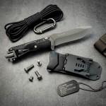 Ateş Başlatıcılı Bıçak Zero Error Magnezyum Çubuklu Set