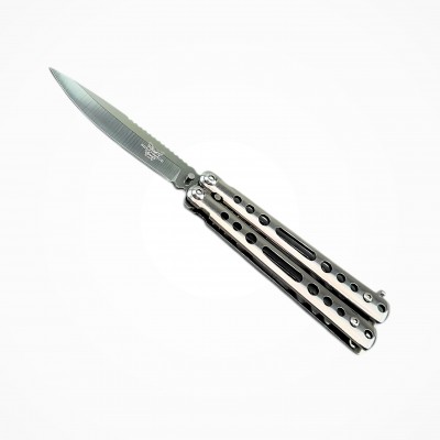 Benchmade 16.7 cm Ultra Hafif Taktiksel Kelebek Bıçak – 62 Gram Yarı Tırtıklı Seri