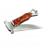 Paslanmaz Çelik Katlanır Çakı Columbia Wolf Series Avcı Çakısı