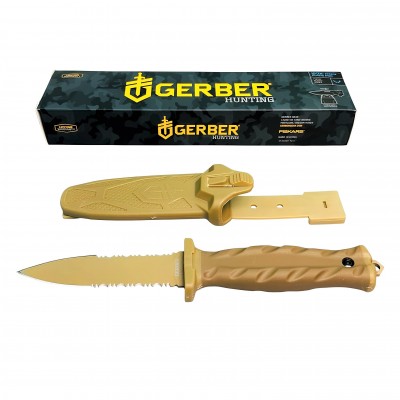 Gerber De Facto S30V Taktik Bıçak (Çift Tırtıklı) – Profesyonel Survival & Combat Dagger
