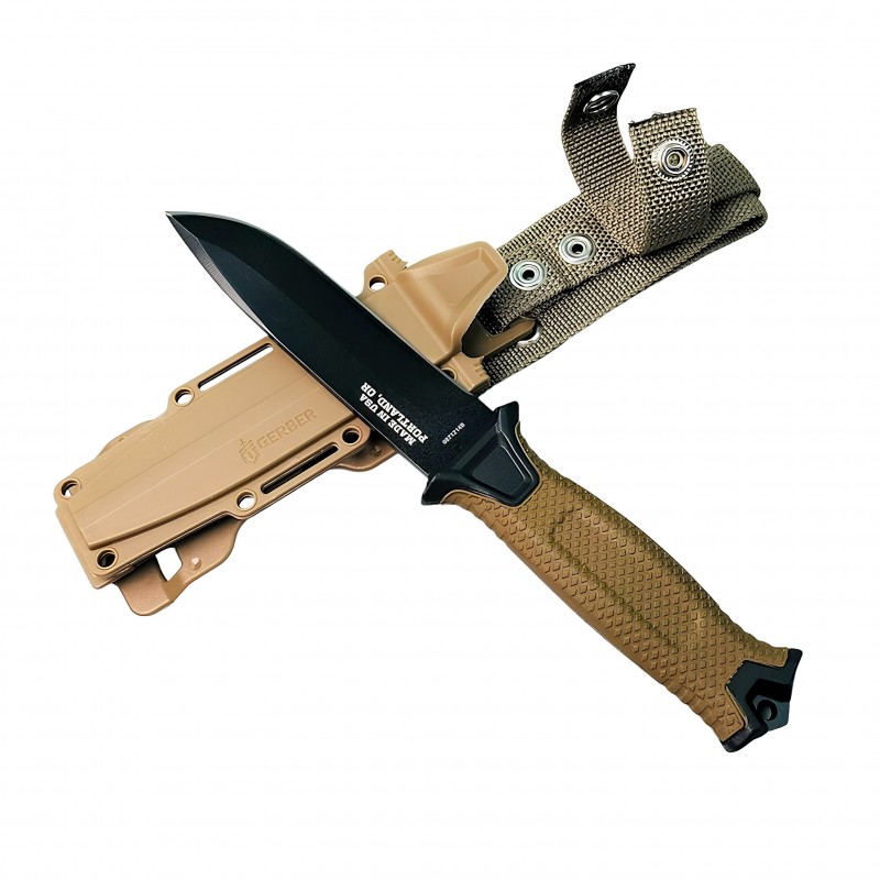 Cam Kırıcı Arka Uç Gerber StrongArm Coyote Brown Taktik Bıçak