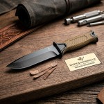 Taktik Çöl Rengi Gerber StrongArm Coyote Brown Sabit Bıçak