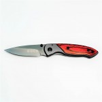 Buck X55 Ahşap Kabzalı Katlanabilir Cep Çakısı Av Kamp Taktik Tipi kalitelial.com