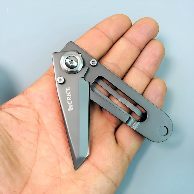 Profesyonel EDC Cep Bıçağı CRKT 5500 Polat Alemdar Serisi Siyah