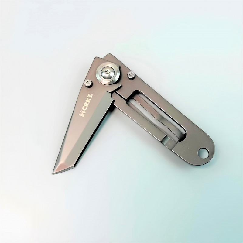 Paslanmaz Çelik Taktik Cep Bıçağı CRKT 5500 Dayanıklılık Testi