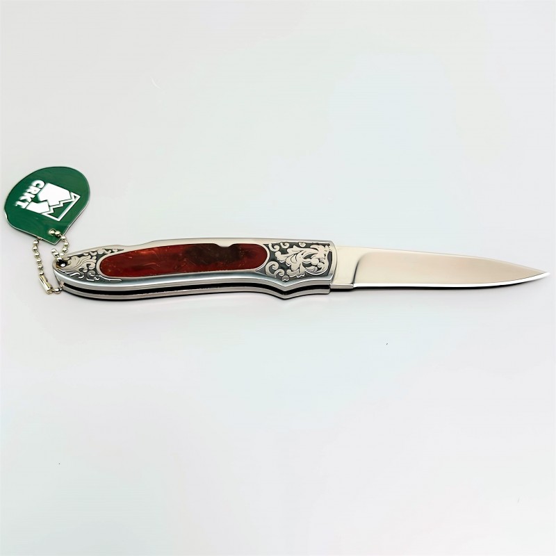 CRKT EDX Afire Red 20 cm Özel Tasarım Katlanır Cep Bıçağı