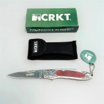 CRKT EDX CR-0128 Afire Red İmza Tasarım Serisi Koleksiyon Bıçağı kalitelial.com