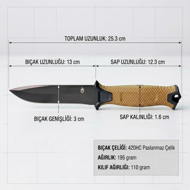 2026 Taktik Bıçak Modelleri Gerber StrongArm Kampanyalı Ürünler