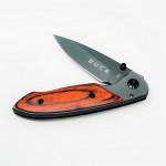 Kalitelial.com Buck X55 Ahşap Kabza Taktik EDC Bıçak Hemen Sipariş