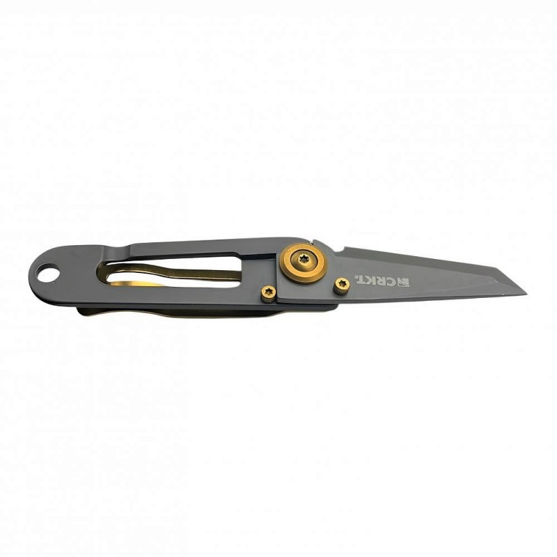 Polat Alemdar Çakısı CRKT 5500 Gold Altın Sarısı Kaplama