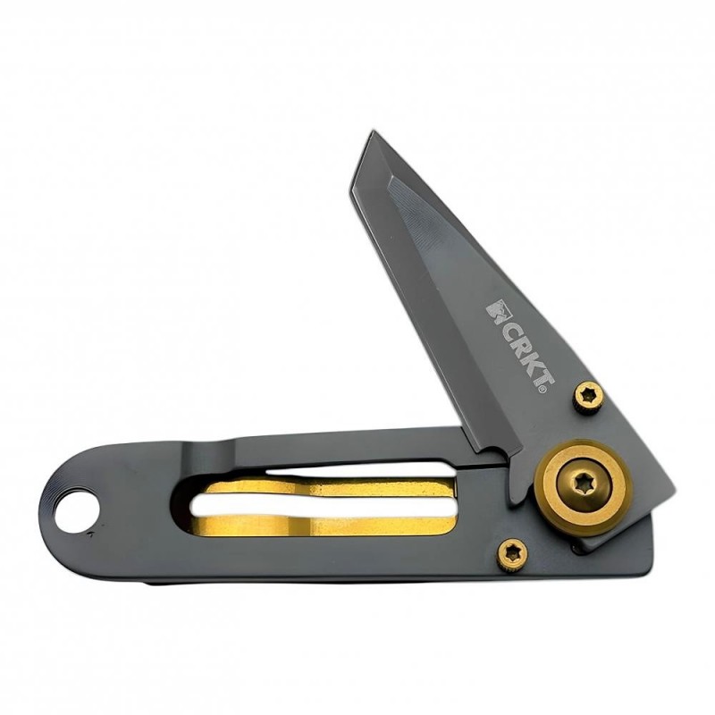 Altın Renkli Taktik Cep Bıçağı CRKT 5500 Gold Kurtlar Vadisi Serisi