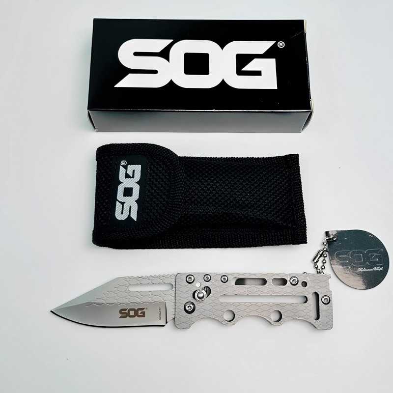 SOG AC77 İskelet Çakı Ergonomik Tutuş ve Mekanik Detaylar