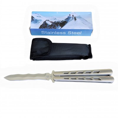 Benchmade Profesyonel Balisong Kelebek Bıçak – Titanyum & Çelik Premium Seri