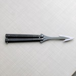 siyah-keskin-olmayan-guvenli-balisong-trainer-antrenman-kelebegi
