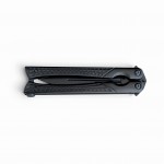 Siyah Tasarımlı Profesyonel Kelebek Bıçak (Balisong)
