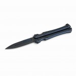 Siyah Tasarımlı Profesyonel Kelebek Bıçak (Balisong)