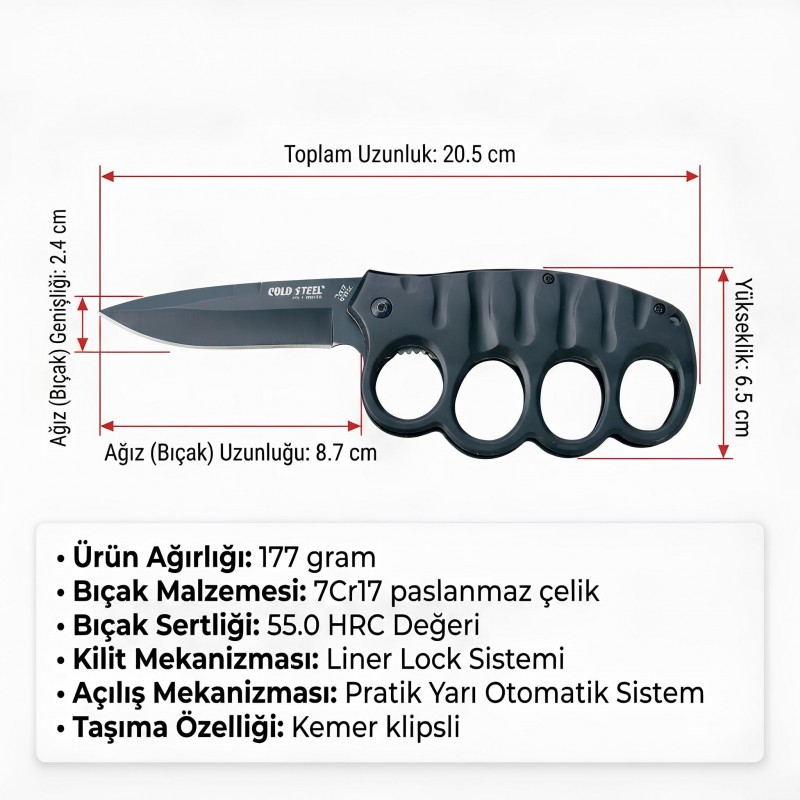cold-steel-219-siyah-mustali-caki-teknik-detaylar