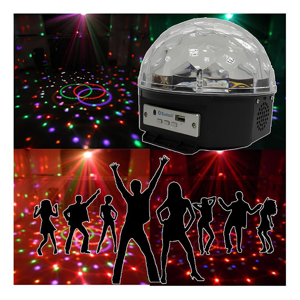 Kumandalı Lazer Işıklı Disko Topu -  Aydınlatma Kategorisi