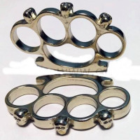 Beyaz Kurukafa Muşta -  Özel Tasarım Bıçaklar Kategorisi