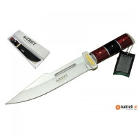 Crkt Kırmızı Siyah Ahşap Kabzalı Av Bıçağı -  Av Bıçakları Kategorisi