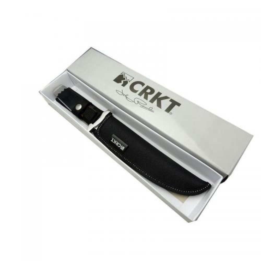 Crkt Ahşap Kabzalı Düz Avcı Bıçağı -  Özel Bıçaklar Kategorisi