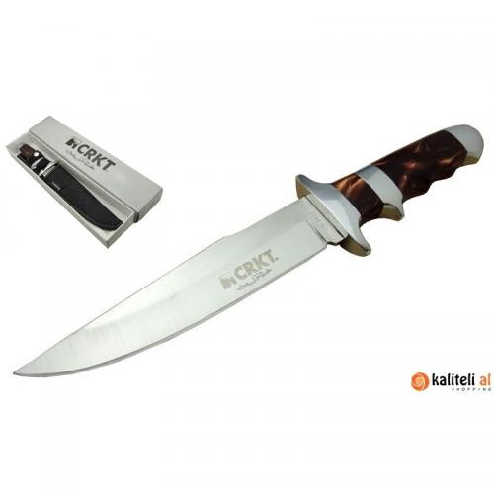 Crkt Ahşap Kabzalı Av Bıçağı -  Av Bıçakları Kategorisi