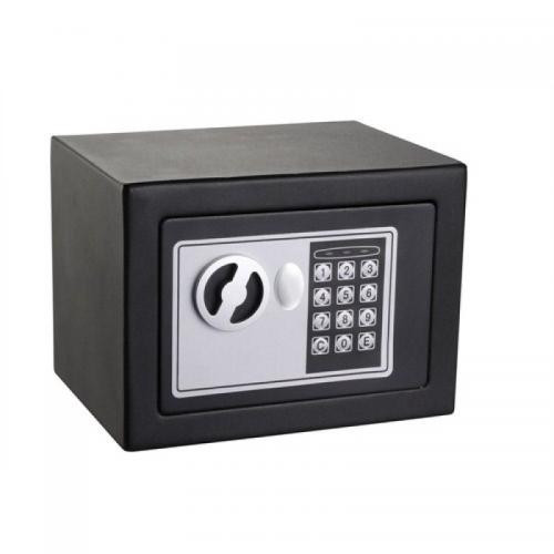 Elektronik Şifreli Anahtarlı Çelik Para Kasası