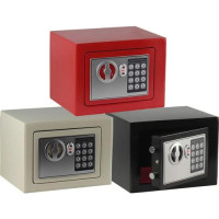 Elektronik Şifreli Anahtarlı Çelik Para Kasası -  Güvenlik ve Takip Kategorisi