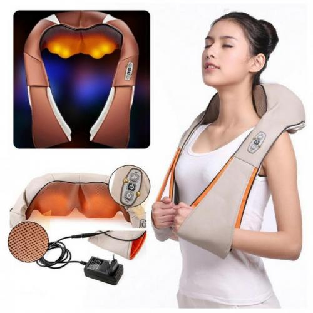 Relax Ovmalı Boyun Sırt ve Vücut Masaj Aleti -  Masaj Aletleri Kategorisi