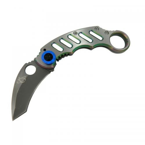 Çelik Saplı Karambit Çakı