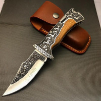 Columbia Kabartmalı At Desenli Av Çakısı -  Çakılar Kategorisi