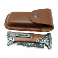 Columbia Kabartmalı Geyik Desenli Av Çakısı -  Çakılar Kategorisi