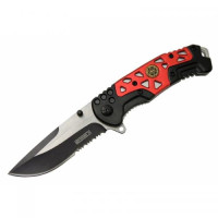 Lanmark Testereli Renkli Saplı Av Çakısı -  Çakılar Kategorisi